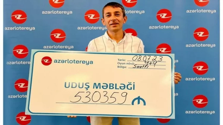Lotereyada yarım milyon manat qazanmış şəxsin kimliyi bəlli oldu
