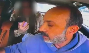 Qadından taksi sürücüsünə qarşı ağlasığmaz hərəkət - Anbaan görüntülər