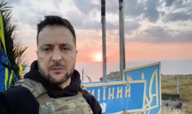 “Biz mütləq qalib gələcəyik” - Zelenski İlan adasında