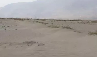 Urmiya gölündən duz kütlələri ətrafa yayılır