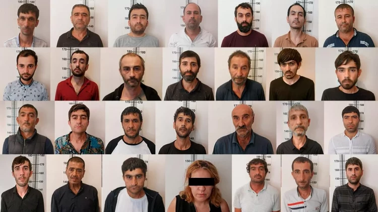 Polis əməliyyat keçirdi: 44 nəfər saxlanıldı - VİDEO