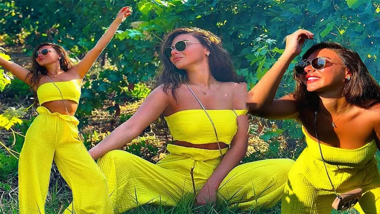 Aysel Əlizadənin qızmar Kipr TƏTİLİ - FOTO