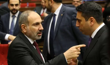 Ermənistan parlamentində qalmaqal - Paşinyan iclası tərk etdi - VİDEO