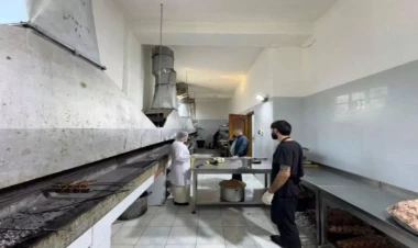 Məşhur şadlıq evində yeməkləri camış ətindən bişiriblərmiş - FOTO