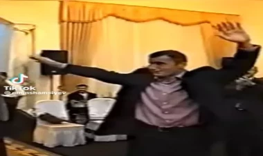 Qurban Qurbanov rəqs edərkən - NADİR VİDEO