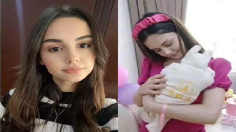 20 yaşlı Leyla və 8 aylıq körpəsinin məzarı - FOTO