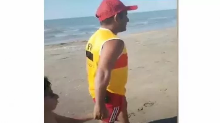 Pirşağıda çimərlikdə itkin düşən azyaşlı tapılıb - VİDEO