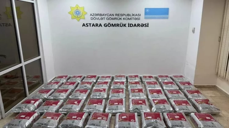 İranla sərhəddə 90 milyon dollarlıq heroin ələ keçirildi - FOTO