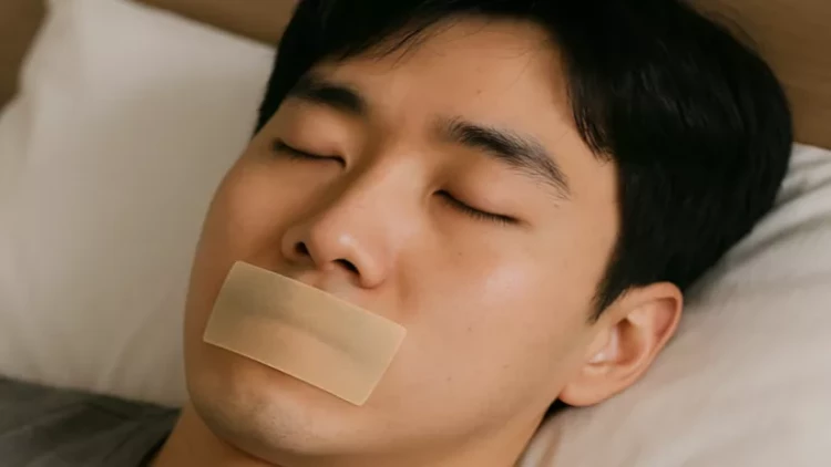 Koreyalılar niyə yatarkən ağızlarını yapışdırır?