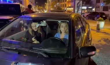 Aktrisa gül satan uşağı maşınla vurub hadisə yerindən belə qaçdı - ANBAAN VİDEO