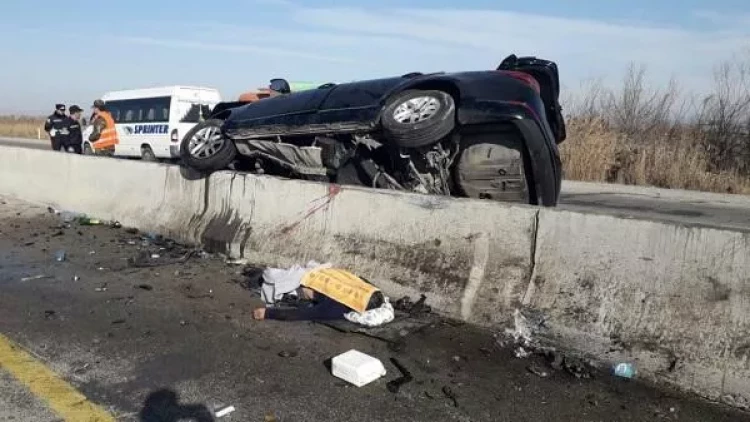 Naxçıvandakı avtoqəzada ölənlərin sayı artdı