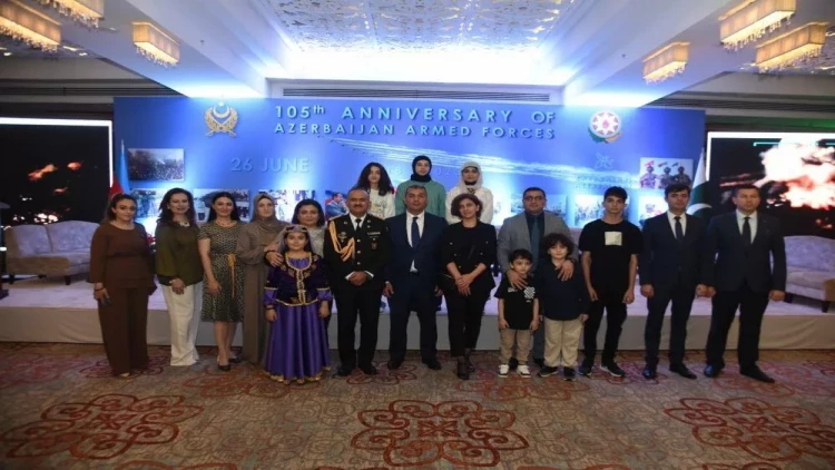 Azərbaycan Silahlı Qüvvələrinin 105 illik yubileyi Pakistanda təntənəli şəkildə qeyd olunub