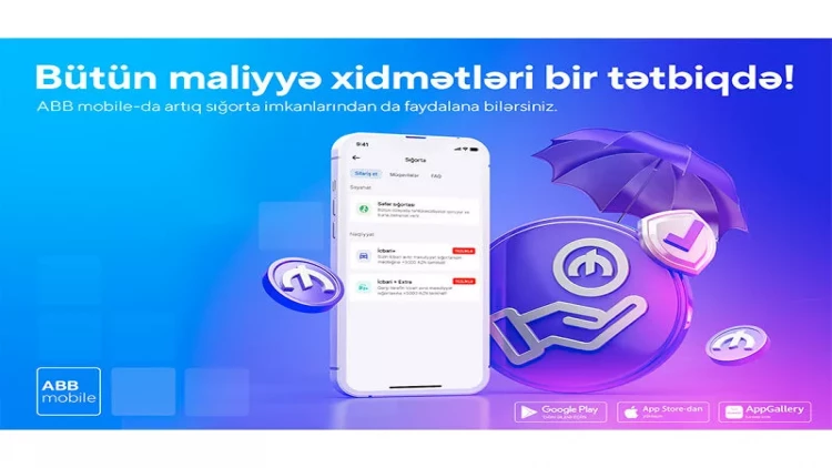 ABB mobile tətbiqində sığorta xidməti!