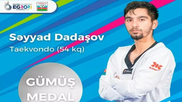 Azərbaycan taekvondoçusu: “Hakimin səhvi ucbatından qızıl medal əldən çıxdı”