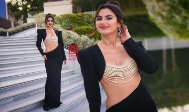 Nəsrin toya geyindiyi açıq-saçıq libası ilə GÜNDƏMDƏ - FOTO