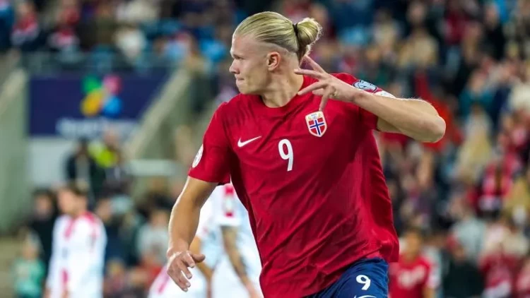 Haaland dünya çempionatında 