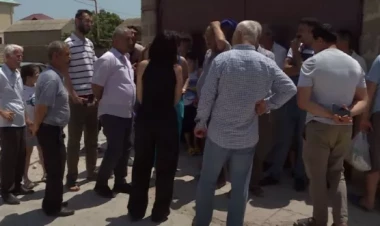 Bu qəsəbədə maydan sentyabra qədər su verilmir... - VİDEO