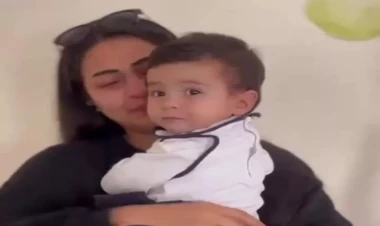 Narkotikdən əziyyət çəkən ananın 1 yaşlı övladı ilə görüşü KÖVRƏLTDİ - VİDEO