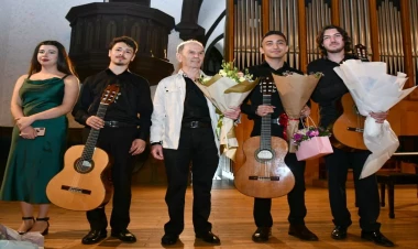 “Gənclərə dəstək” layihəsi çərçivəsində “Gitara musiqisi axşamı” adlı konserti keçirilib - VİDEO - FOTO