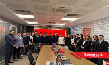 Ziraat Bank Azərbaycan məktəblilər üçün maliyyə savadlılığı təlimi təşkil etdi