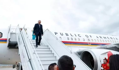 Paşinyan Qazaxıstanda səfərdədir