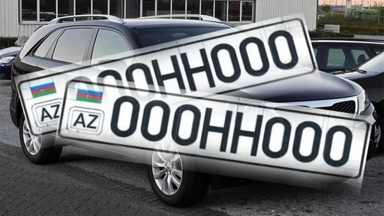 Azərbaycanda yeni ilk 3 rəqəmli avtomobil nömrələri