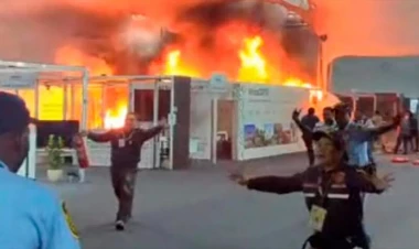 COP30-un keçirildiyi ərazidə yanğın baş verib - FOTO