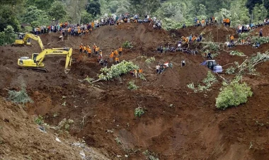 Torpaq sürüşməsi oldu - Xeyli sayda ölən və itkin düşən var