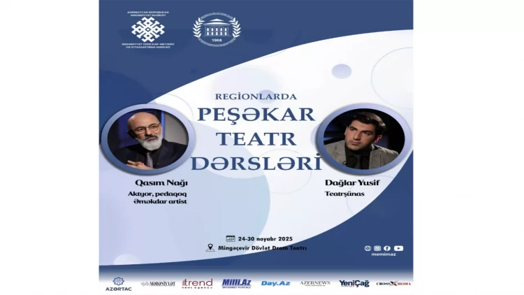 “Regionlarda peşəkar teatr dərsləri” layihəsinin növbəti ünvanı Mingəçevir teatrı olacaq