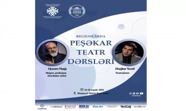 “Regionlarda peşəkar teatr dərsləri” layihəsinin növbəti ünvanı Mingəçevir teatrı olacaq