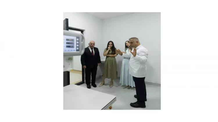 Leyla və Alena Əliyevalar Lənkəranda Baytarlıq Klinikası ilə tanış olublar - FOTO