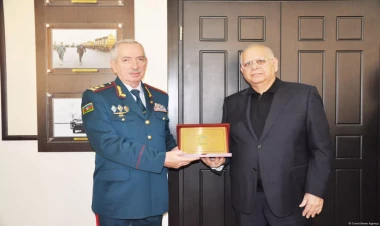 General-leytenant Fərhad Tağızadə “Dövlət Təhlükəsizliyi Xidmətinin fəxri əməkdaşı” döş nişanı ilə təltif edilib - FOTO