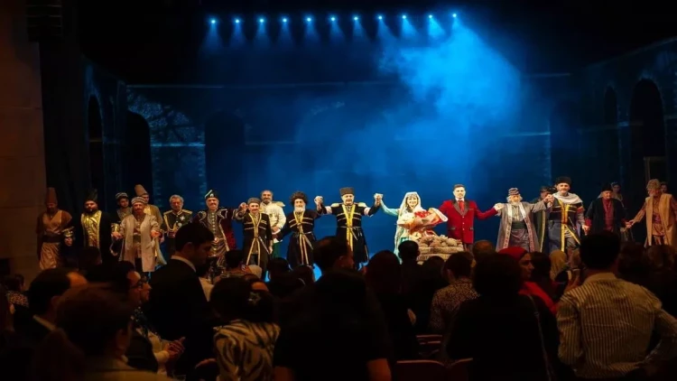 Amaliya Pənahova Dram Teatrda “Xurşidbanu Natəvan”la yad edildi - VİDEO - FOTO