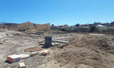Masazırda göllər qurudularaq ev tikilir - Sakinlər narahatdır