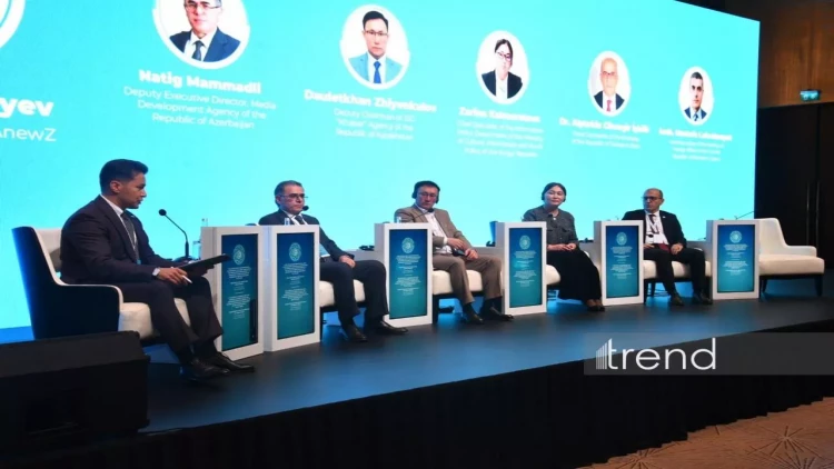 Bakıda Türk Dövlətləri Təşkilatının Media Forumunun ilk günü başa çatıb - FOTO
