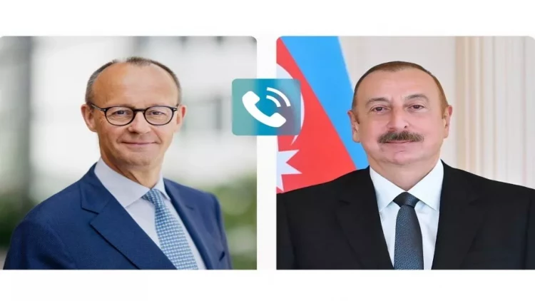Almaniya Kansleri İlham Əliyevə zəng edib