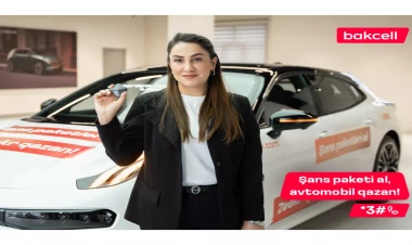 9-cu lüks avtomobili Leyla Fətəliyeva qazandı!