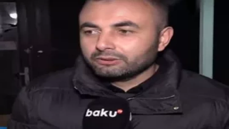 Binəqədidə kafedəki partlayışın şahidi: 