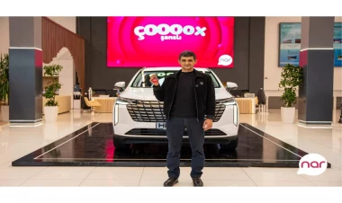 “Nar”ın “Çoox Şanslı” lotereyasında 6-cı avtomobil sahibini tapdı