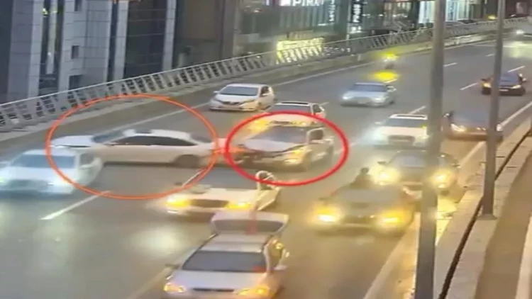 Toy karvanındakı şounun nəticəsi qəza ilə bitdi - ANBAAN GÖRÜNTÜ