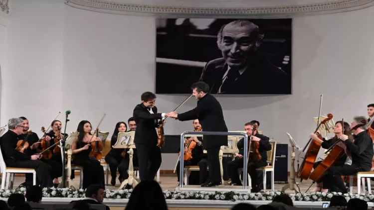 Nazim Rzayevin 100 illik yubileyinə həsr olunmuş konsert proqramı baş tutub - FOTO