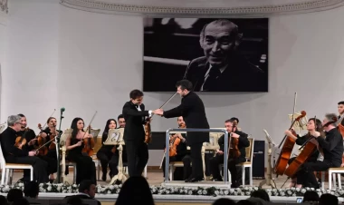 Nazim Rzayevin 100 illik yubileyinə həsr olunmuş konsert proqramı baş tutub - FOTO