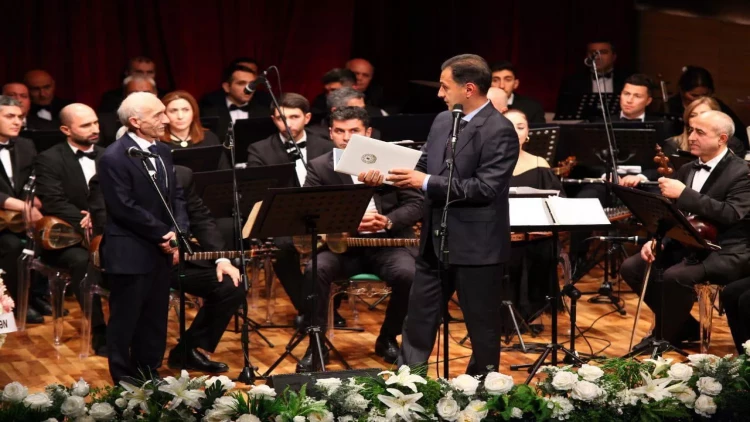 Xalq artisti  Ağaverdi Paşayevin 75 illik yubileyi qeyd edilib - FOTO