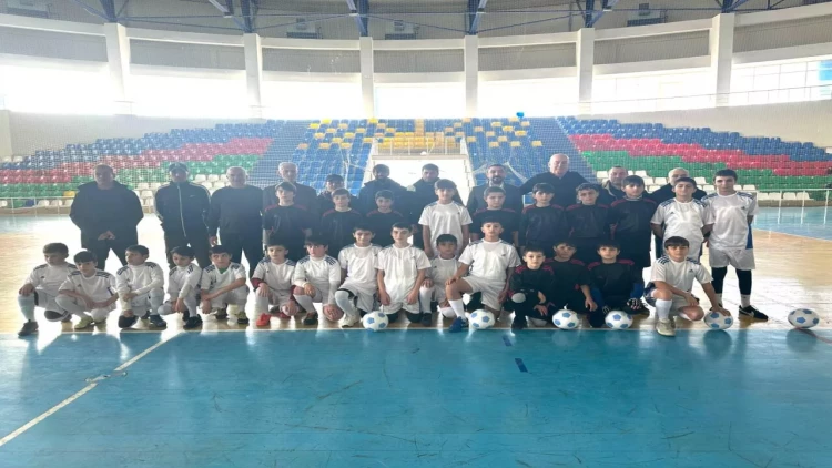 “Kəndlərdə idmanı inkişaf etdirək” layihəsi Qusarda - FOTO