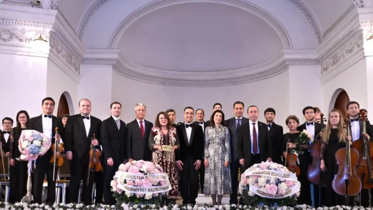 Özbəkistan Respublikasının Mədəniyyət Günləri çərçivəsində parlaq və yaddaqalan konsert proqramı baş tutdu - FOTO