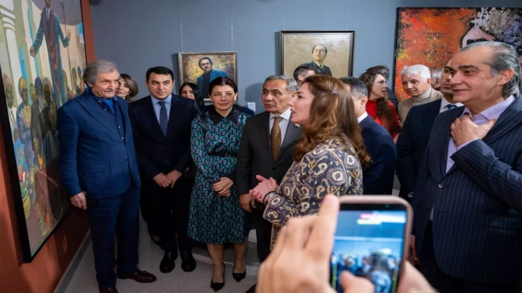 Rəşid Behbudovun 110 illik yubileyinə həsr olunmuş “Səsin rəngi” sərgisinin açılış mərasimi keçirilib – FOTO