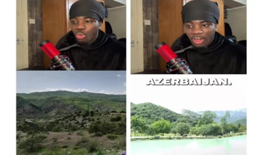 Azərbaycanda “ən pis yeri” axtardı, tapa bilmədi - VİDEO