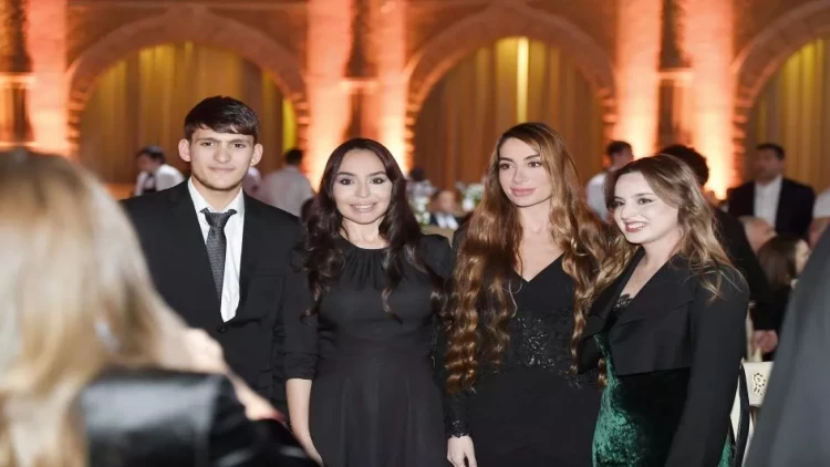 Leyla Əliyeva və Arzu Əliyeva ilin idman yekunları ilə bağlı qala mərasimində iştirak ediblər - FOTO
