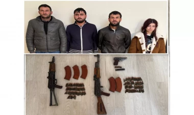 Bərdə və Ağdamda silah alveri edən cinayətkar dəstənin üzvləri ifşa edildi