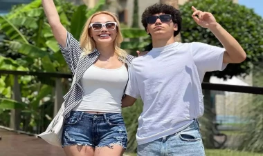 Nura oğlunun Mahir Emreli ilə FOTOsunu paylaşdı